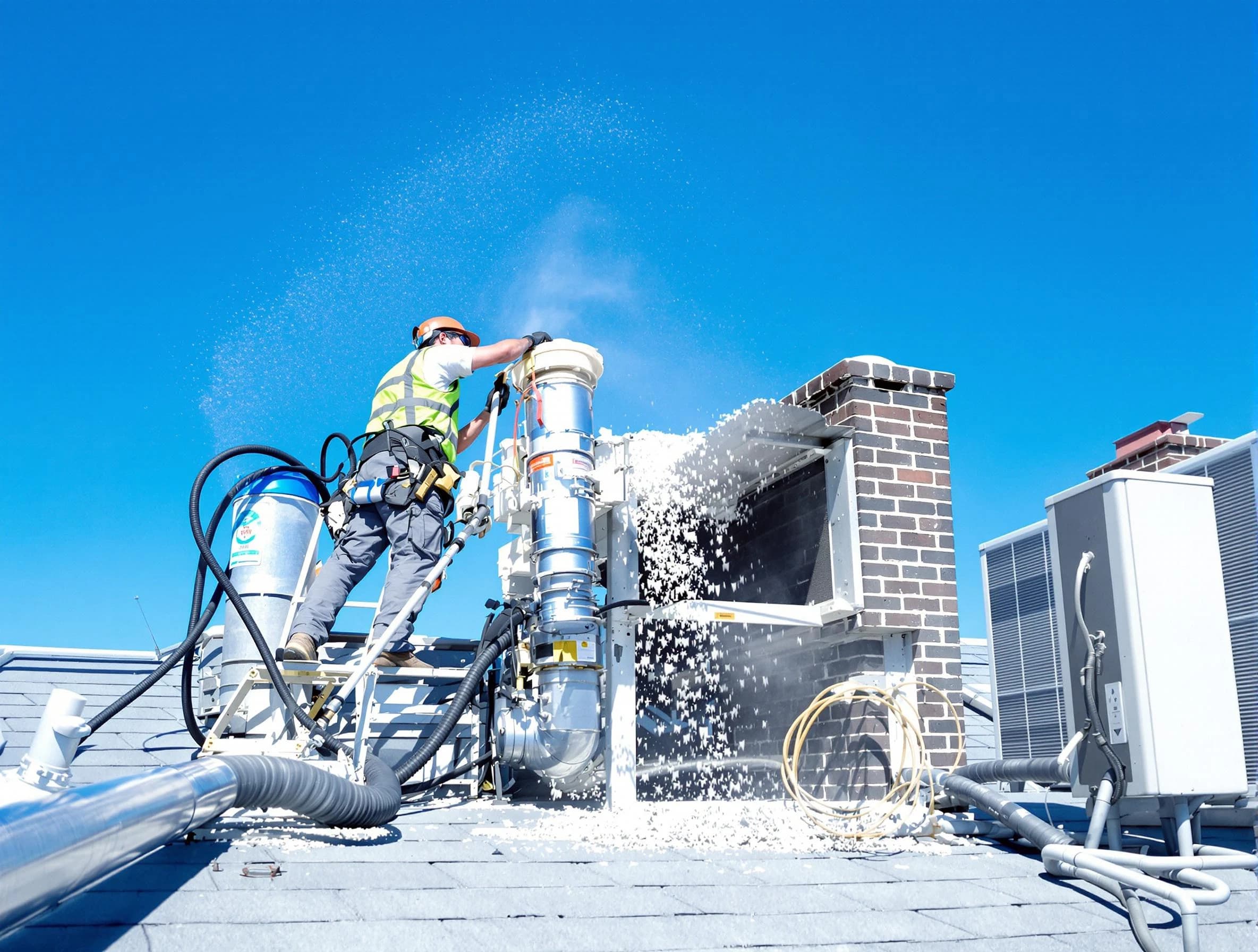Expert roof dryer vent cleaning by Golden Dryer Vent Cleaning in Golden